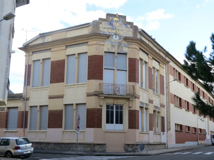Vue générale de l'ancienne entrée du collège Jean Jaurès