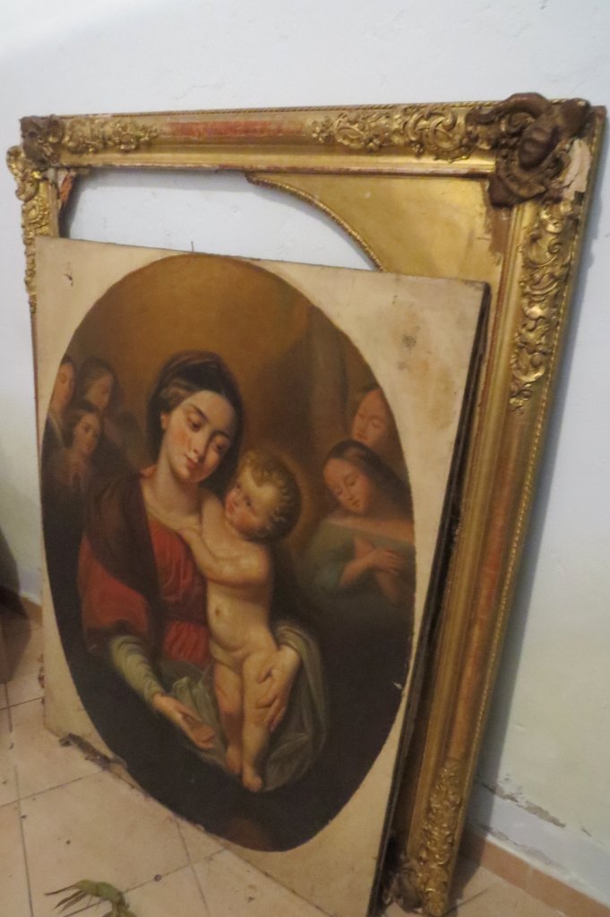 Tableau : Vierge à l'Enfant