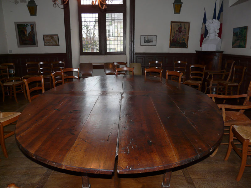 Table : du conseil municipal
