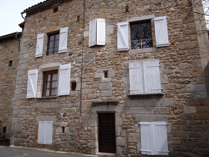 Vue de l'élévation ouest.