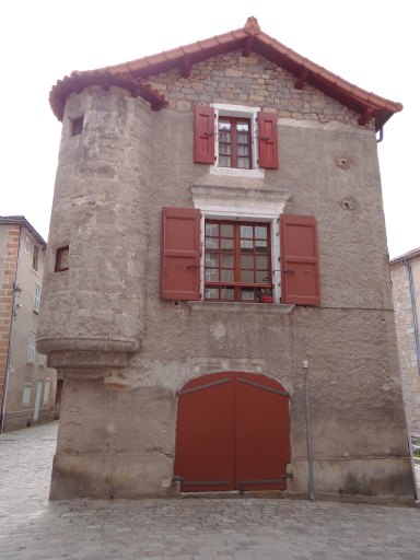 Vue de la maison depuis l'est.