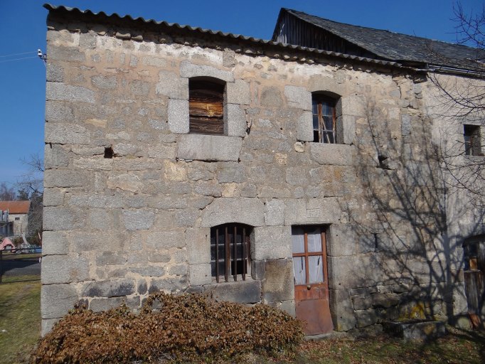 Elévation sud du logis.