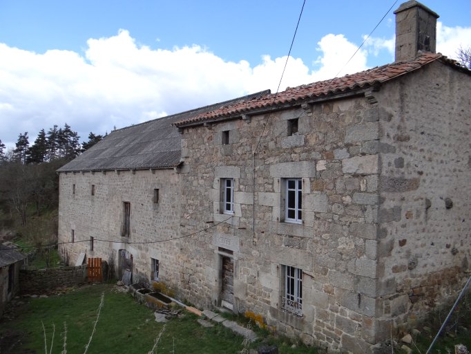 Façade de la ferme.