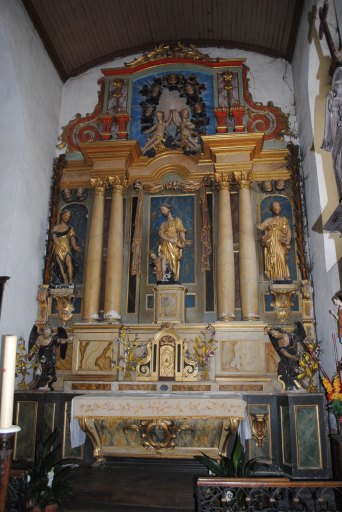 Retable de l'autel de Saint-Roch