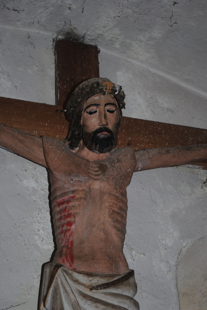 Détail du Christ en croix.