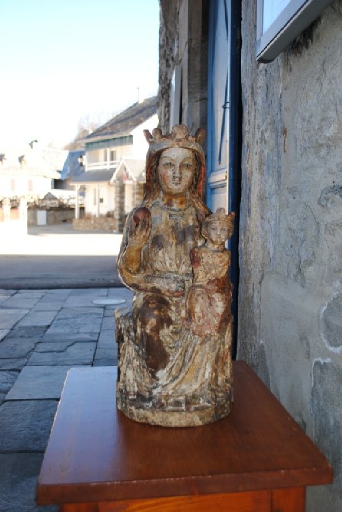 statue (statuette) : Vierge à l'Enfant (2)