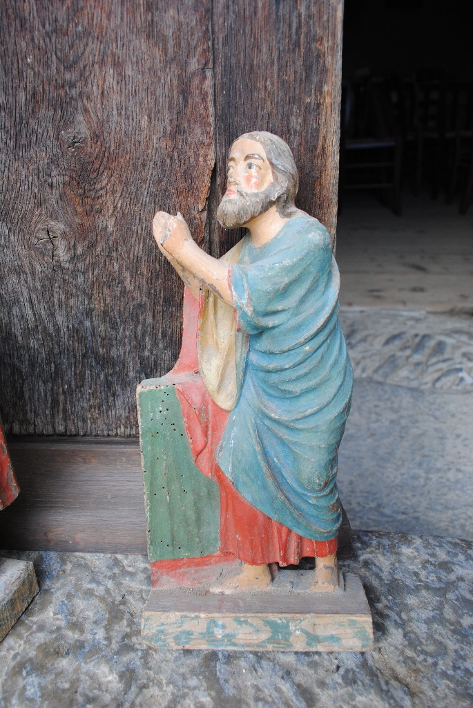 statues (2) (statuette) : Christ, roi Mage