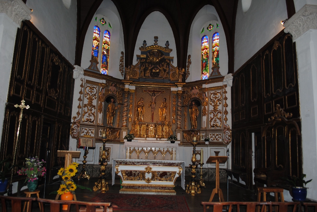 retable, tabernacle, lambris de revêtement du maître-autel - (c) Ministère de la Culture, DRAC Occitanie ; (c) Conseil départemental des Hautes-Pyrénées ; (c) Inventaire général Région Occitanie