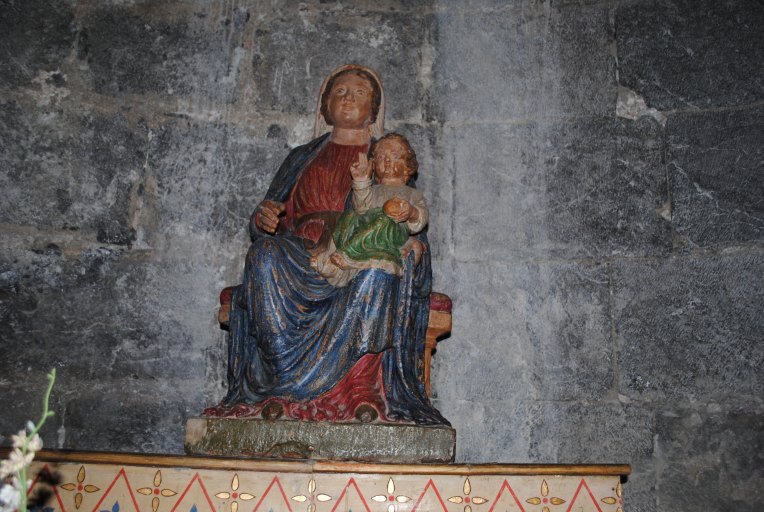 Statue dite Notre-Dame-de-Saint-Pé : Vierge à l'Enfant