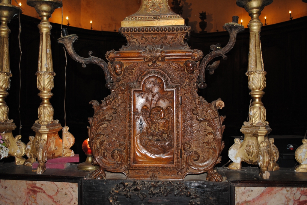 tabernacle du maître-autel - (c) Conseil départemental des Hautes-Pyrénées ; (c) Inventaire général Région Occitanie