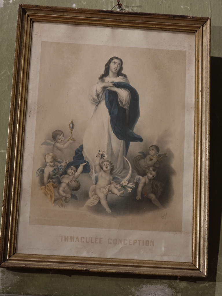 Estampe de l'Immaculée Conception