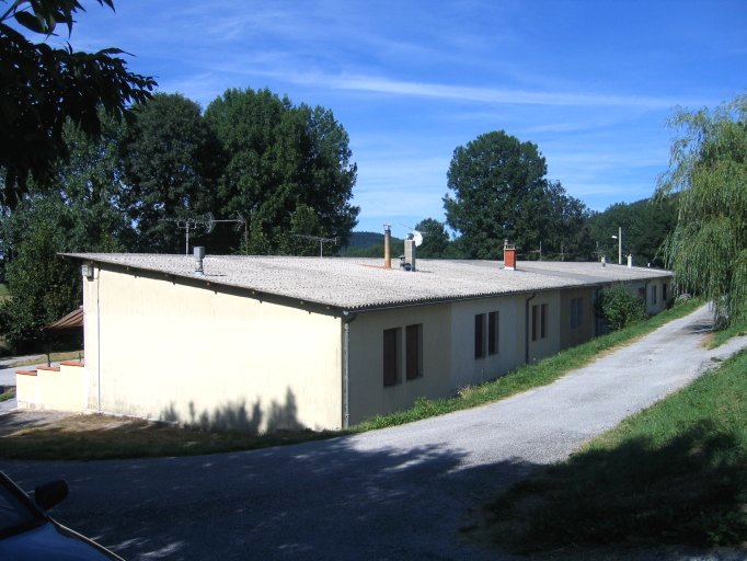 Ancien camp de Harkis, vue des logements.