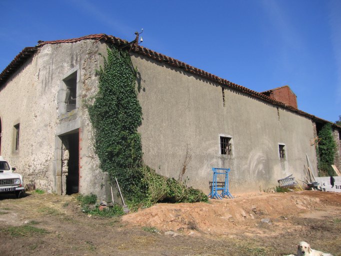 Vue de l'extension du corps est.