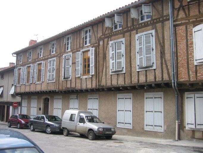 Vue de la façade.