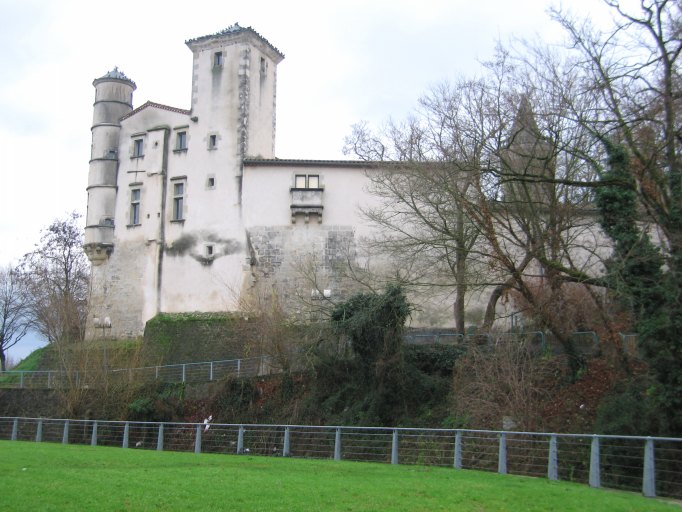 Vue générale du château prise depuis le nord-ouest.