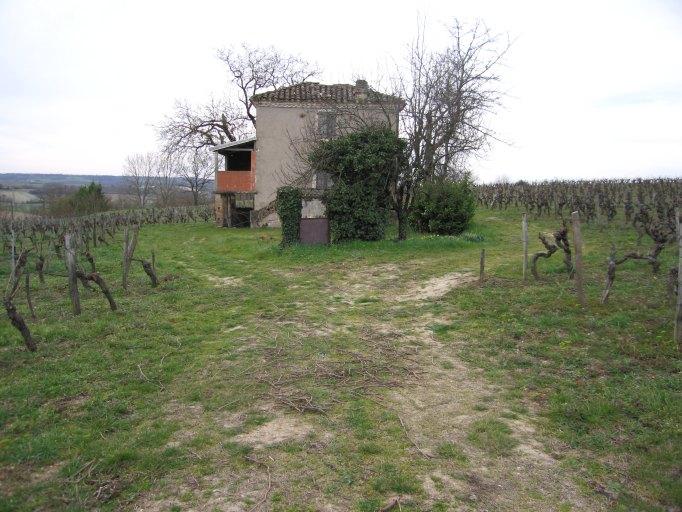 Elévation principale sud-est du pigeonnier.