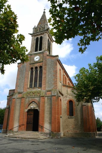 Eglise. Vue générale depuis le sud.