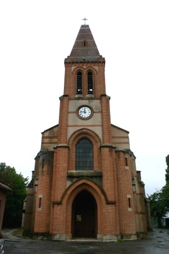 Vue de la façade occidentale