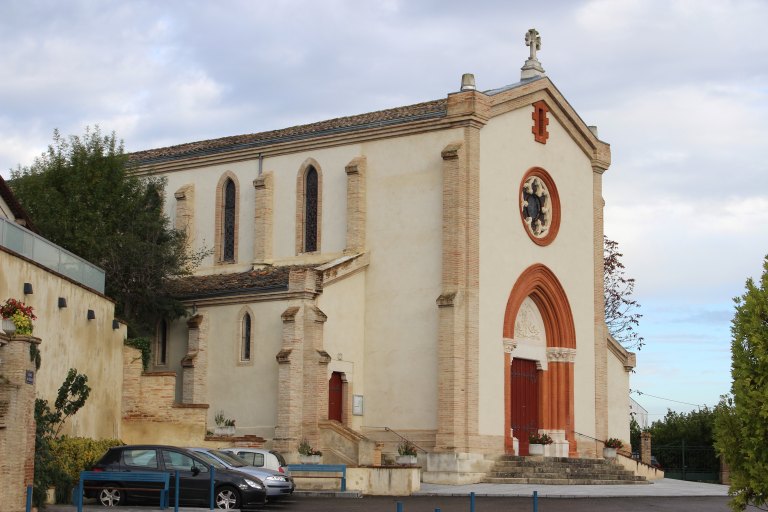 Vue d'ensemble depuis le sud-est.
