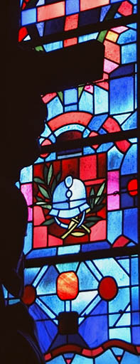 Détail du vitrail.