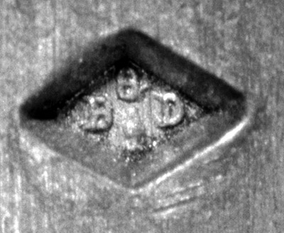 Garantie de Paris, Bellague & Dementay (B.&.D.), symbole : une urne antique