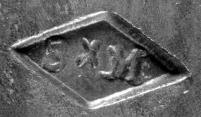 Garantie de Paris, Louis Saint Maxen (L.St.M.), symbole : deux doigts entrelacés