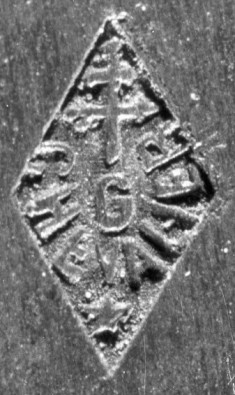 Garantie de Paris, Gustave Chevalier (G.C.), symbole : une croix double de Lorraine