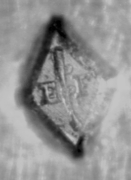 Garantie de Paris, Edouard Fourot (E.F.), symbole : un fourreau de sabre