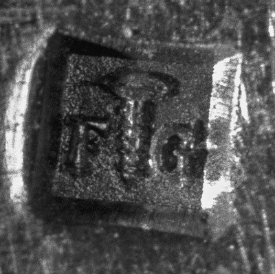 Garantie de Paris, François Gros (F.G.), symbole : une vis