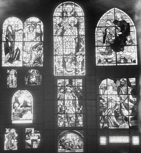 Ensemble de onze verrières