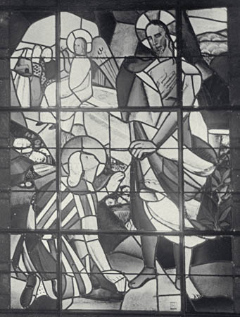 Verrière figurée : Noli me Tangere