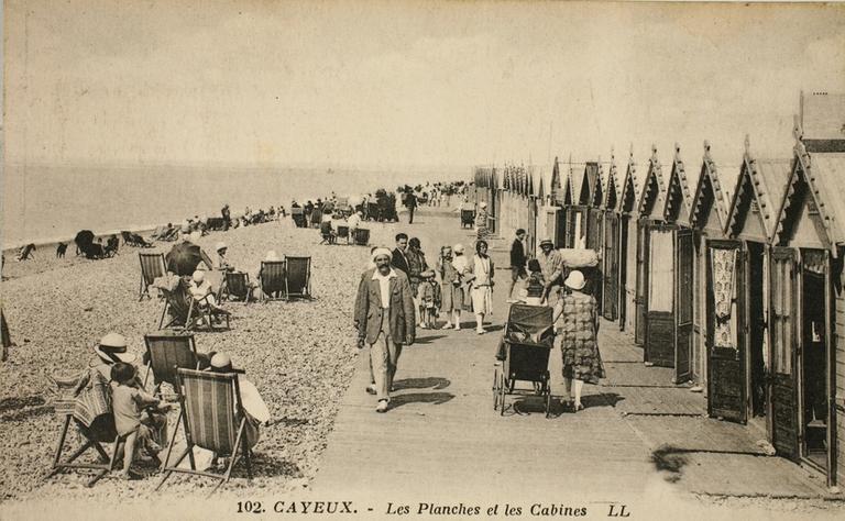 Chemin des Planches ou Promenade des Planches ; villas