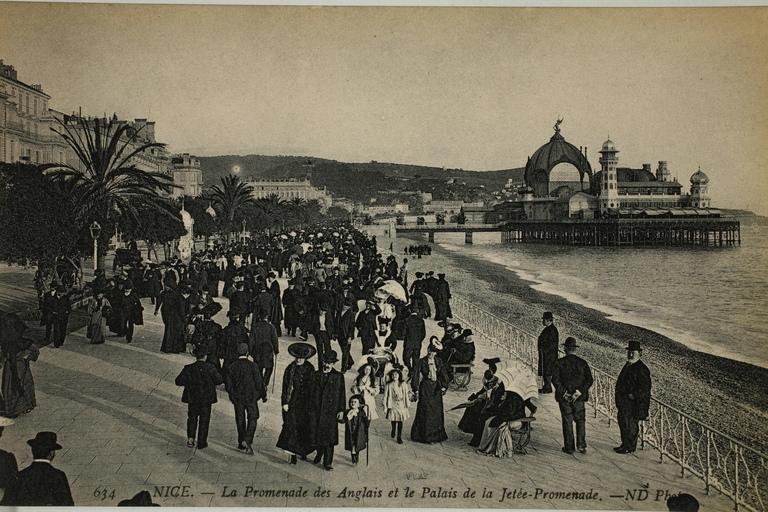 Promenade des Anglais ; casino de la Jetée