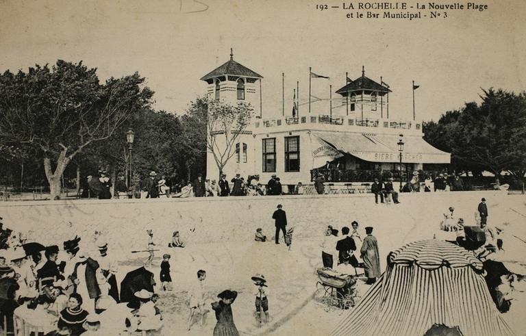 Café, dit café de la Concurrence ; digue-promenade