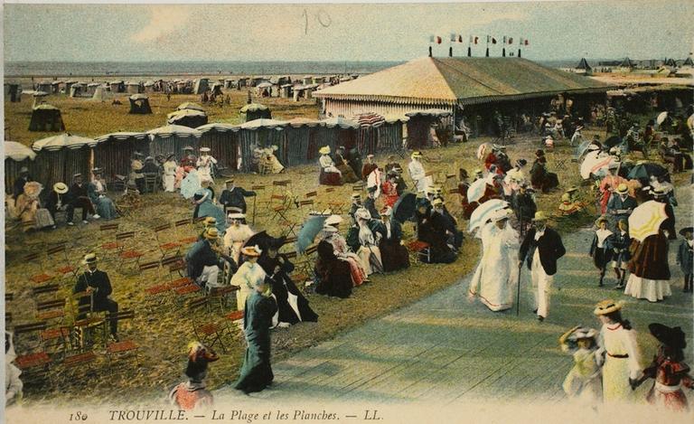 Plage ; les planches