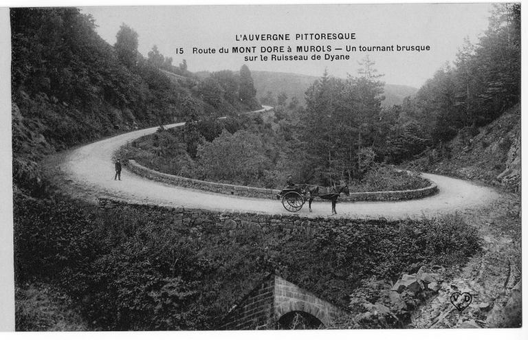 Route du Mont Dore à Murols