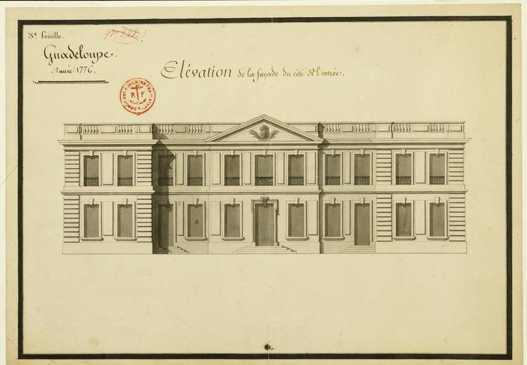 Façade antérieure