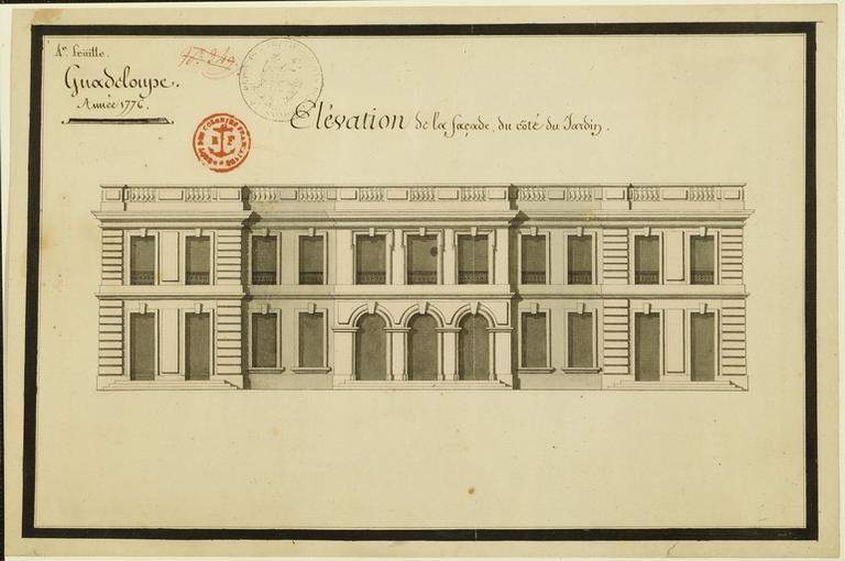Façade postérieure