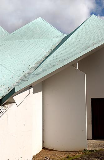 Détail de la toiture
