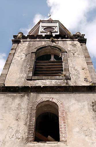 Clocher de la cathédrale Notre-Dame de Guadeloupe anciennement église paroissiale Saint-François