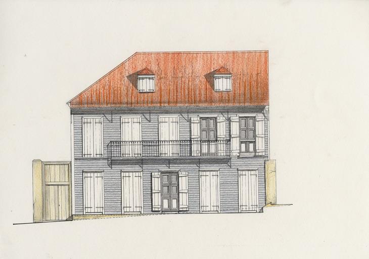 Façade antérieure