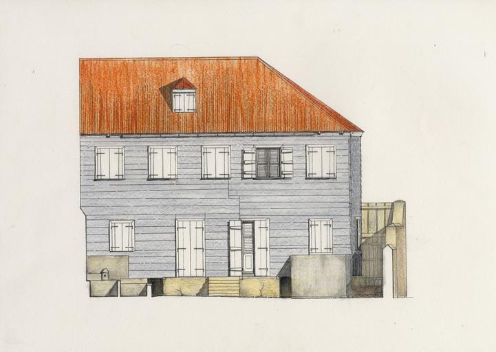 Façade postérieure