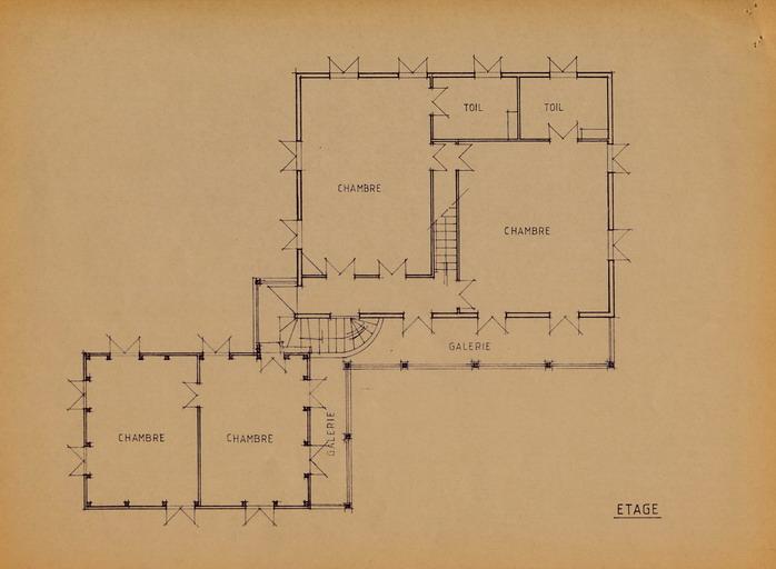 Plan de l'étage