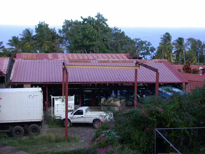 Vue d'ensemble : hangar.