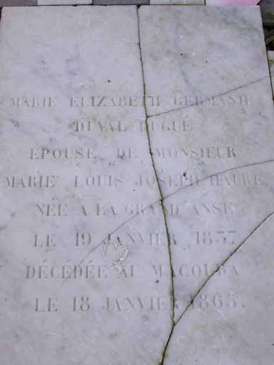Plaque commémorative. Vue d'ensemble.