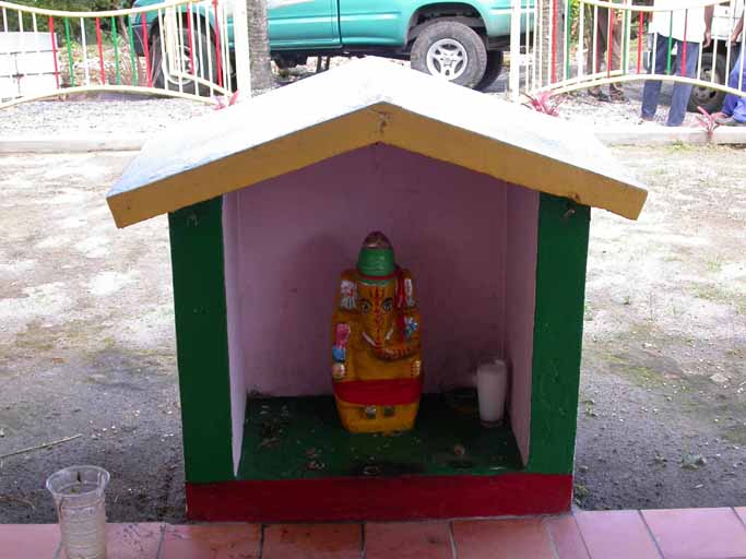 Statue de Ganesha. Vue d'ensemble