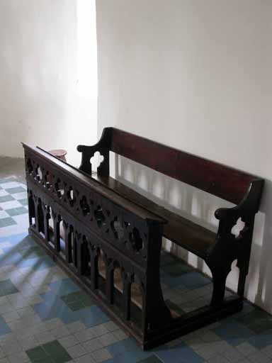 Banc de choeur