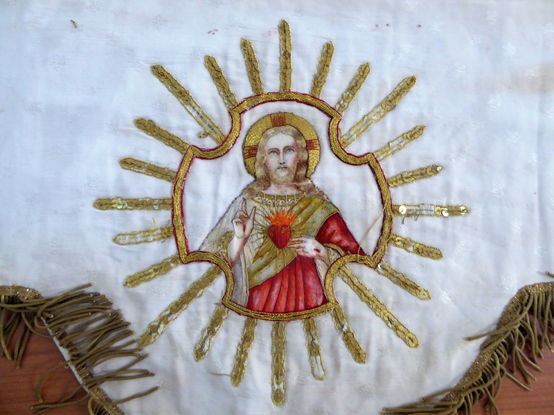 Christ du Sacré-Cœur rayonnant.