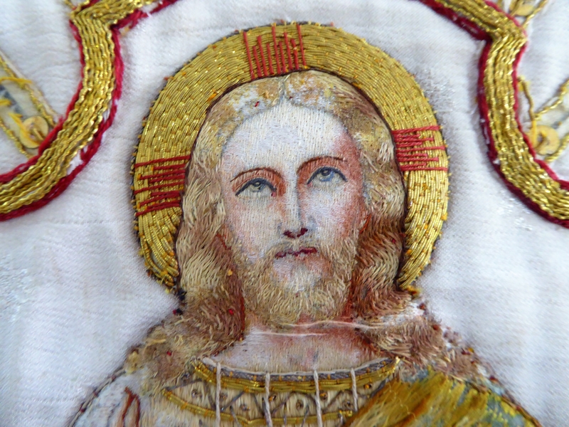 Tête du Christ du Sacré-Cœur.