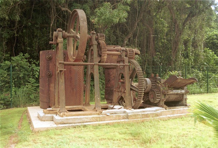 La moteur à vapeur Buchanan.